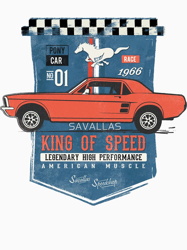 Ford Mustang - King Of Speed von SAVALLAS