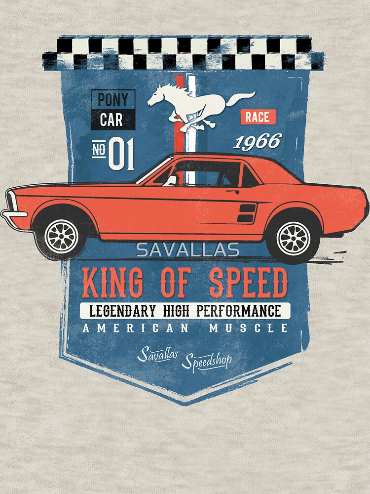 Ford Mustang - King Of Speed von SAVALLAS