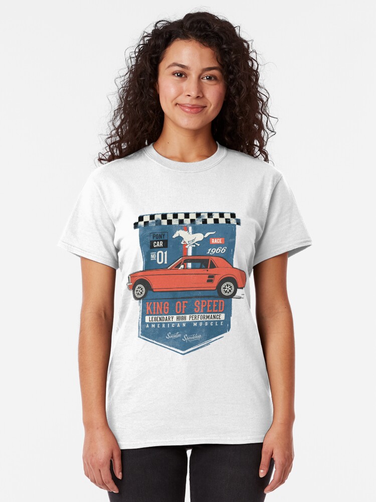 Alternative Ansicht von Ford Mustang - King Of Speed Classic T-Shirt
