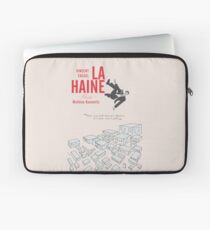La Haine (Hate) Vincent Cassel, Mathieu Kassovitz, alternative movie poster, 1995 french film about banlieue life Laptop Sleeve