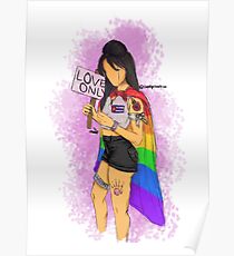 Camila Cabello Love Only Protest Poster
