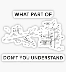 Funny Aerospace Engineering Sticker