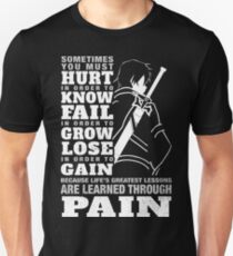SAO - are learned through pain Unisex T-Shirt