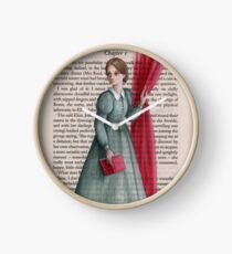 Jane Eyre - Charlotte Bronte Clock