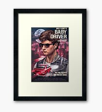 Baby Driver Art Framed Print