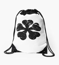 Black Clover Anime Logo T Shirt for Anime Lovers Drawstring Bag