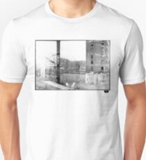 photo fade building Unisex T-Shirt