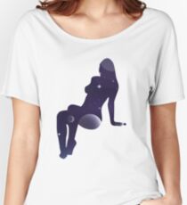 Woman Silhouette Women's Relaxed Fit T-Shirt
