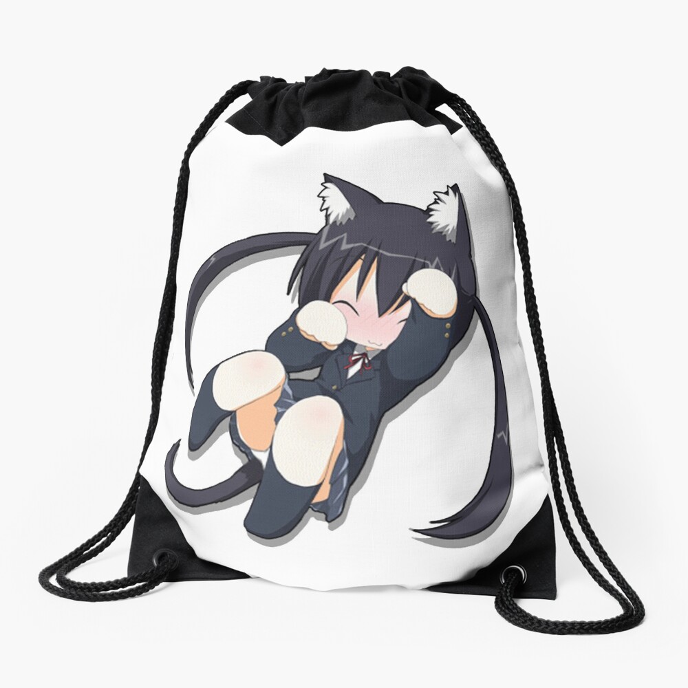 "anime girl" Drawstring Bag by Redes Redbubble