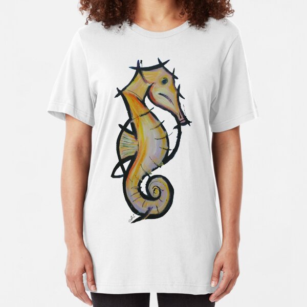 Large Seahorse Slim Fit T-Shirt