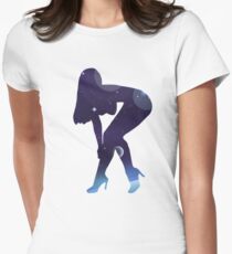 Woman Women's Fitted T-Shirt