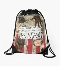 resist Drawstring Bag