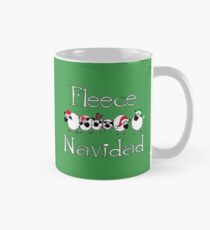 Fleece Navidad Funny Weihnachten Tasse (Standard)