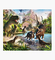 Jurassic Dinosaur Photographic Print