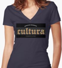 Cultura - Culture Women's Fitted V-Neck T-Shirt