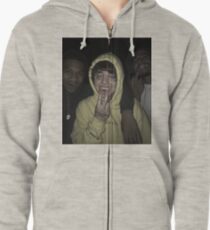 lil xan Zipped Hoodie
