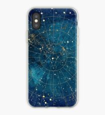 Vinilo o funda para iPhone Mapa de estrellas :: Luces de la ciudad
