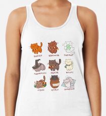 Haarige Pawtter Racerback Tank Top