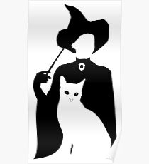 Minerva Cat Poster