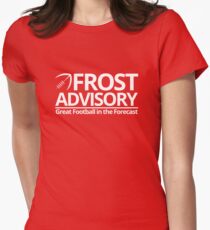 Frost Advisory - Football Women's Fitted T-Shirt