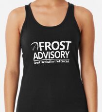Camiseta de tirantes para mujer Advertencia de Escarcha - Fútbol