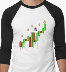 Super Crypto World Men's Baseball ¾ T-Shirt