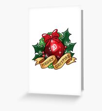 d20 - Merry Critmas Greeting Card