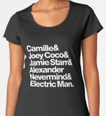 Purple Aliases (Jamie Starr is a Thief) Women's Premium T-Shirt