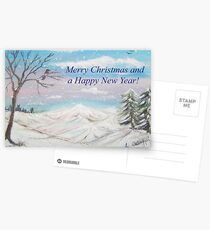 Winter Wonderland Card Postcards