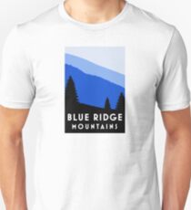 Blue Ridge Mountains Unisex T-Shirt
