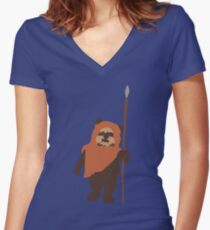 Wicket Women's Fitted V-Neck T-Shirt