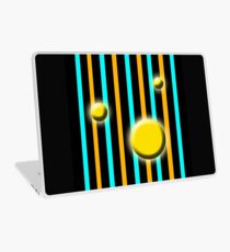 Golden Globes with stripes Laptop Skin
