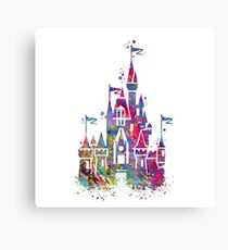 Princess Castle Canvas Print