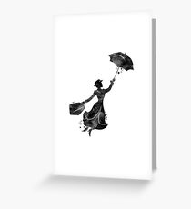 Mary Poppins Greeting Card