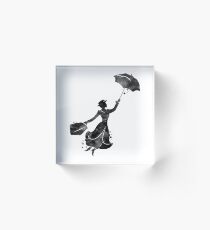 Mary Poppins Acrylic Block