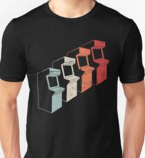 Vintage 80s Arcade Machines Unisex T-Shirt