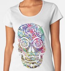 Sugar Skull Women's Premium T-Shirt