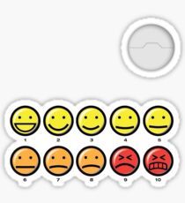 On a scale of 1-10 how would you rate your pain? Sticker