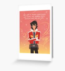 Samurai Greeting Card