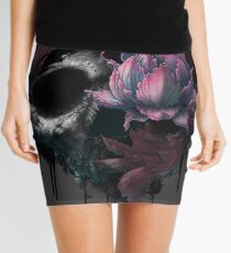 Death Blooms Mini Skirt