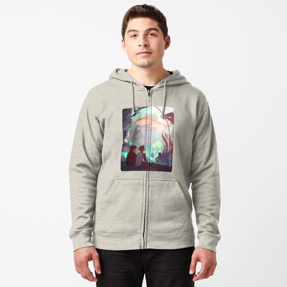 Saltwater Room Zipped Hoodie