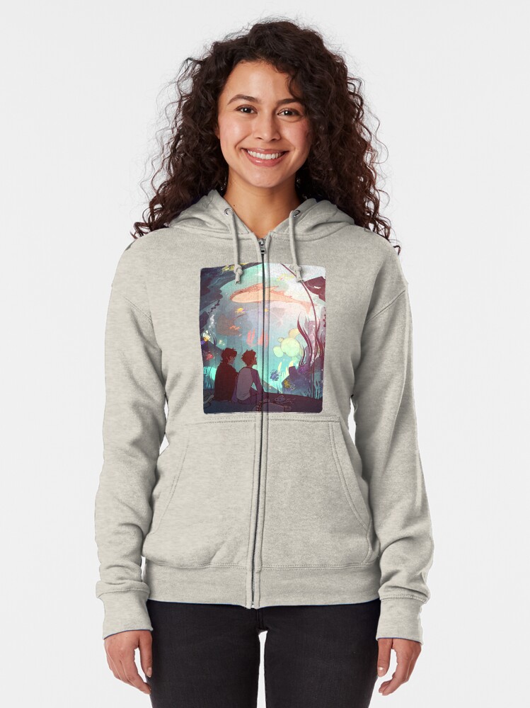 Alternate view of Saltwater Room Zipped Hoodie