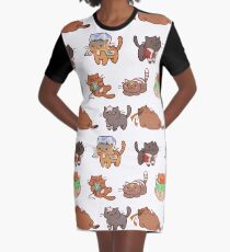 Form Nyaatron! Graphic T-Shirt Dress