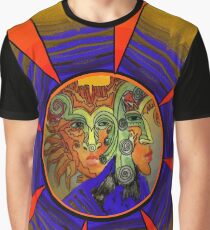 Royal Mystery with Sunset Graphic T-Shirt