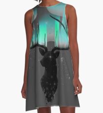 Nordlichter A-Linien Kleid