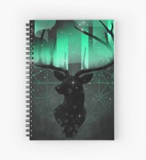 Northern Lights Spiral Notebook