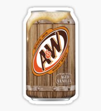A&W Root Beer Sticker
