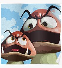 Tiny Huge Island - Super Mario 64 Poster