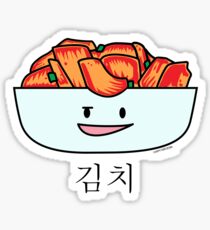 Happy Kimchi Kimchee Bowl Korean Cabbage pickled Sticker