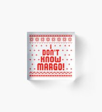 Where is Margo? Acrylic Block